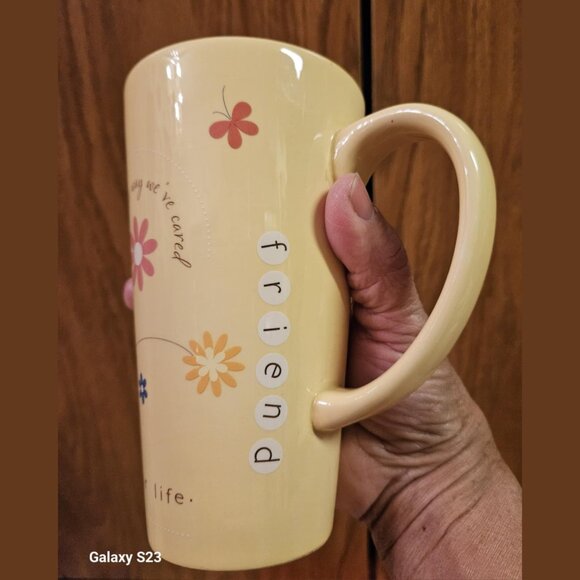 Carlton Friends Coffee Mugs Tall Yellow - Picture 7 of 8